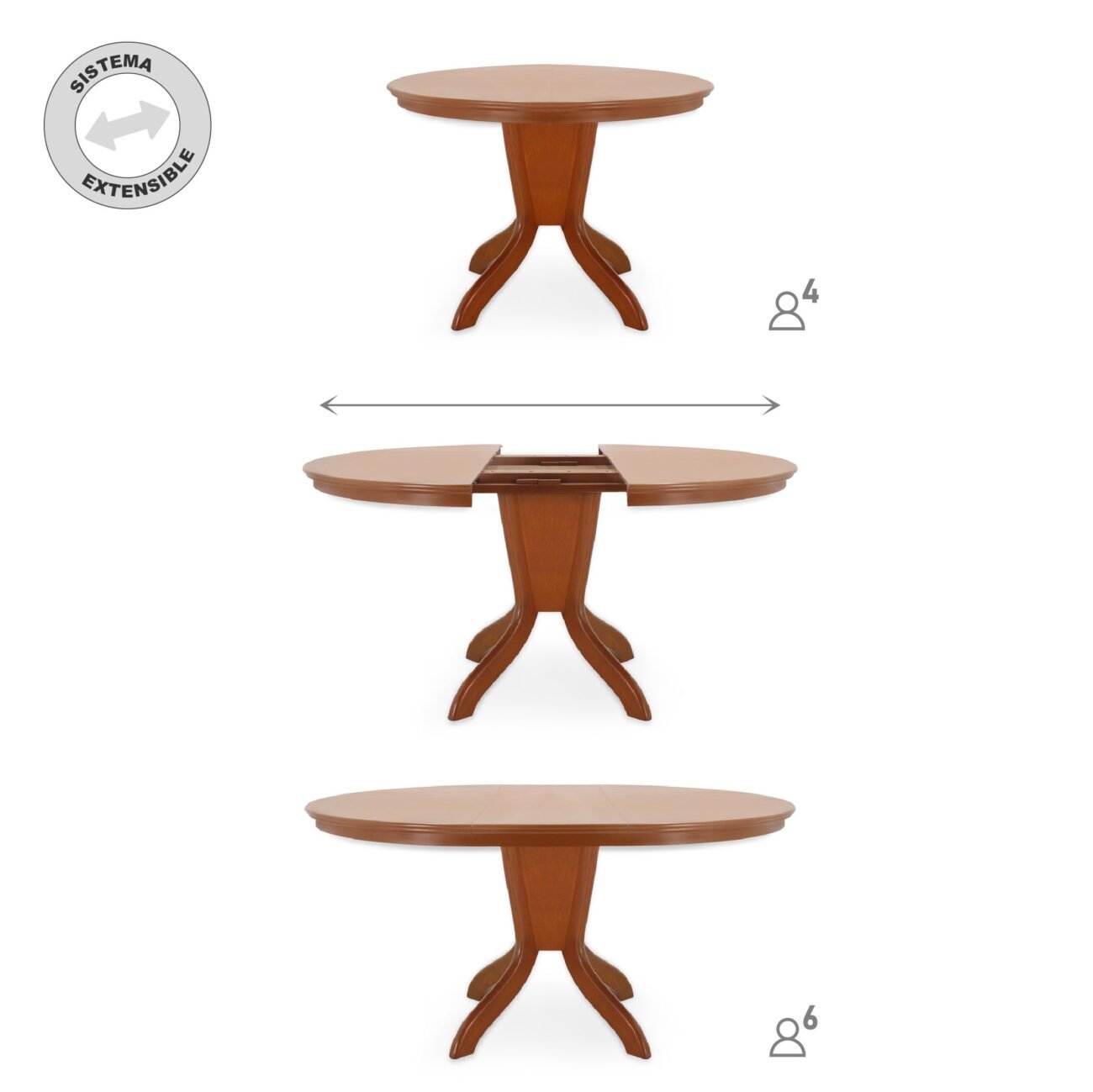 Mesa Houston extensible - Imagen 6